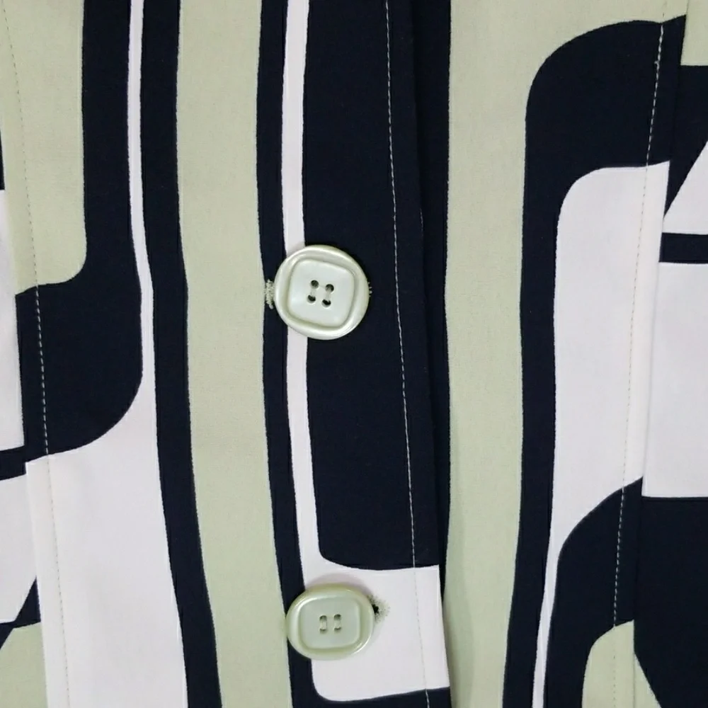 Chapter One button down collared blazer jacket 6 - Picture 4 of 8
